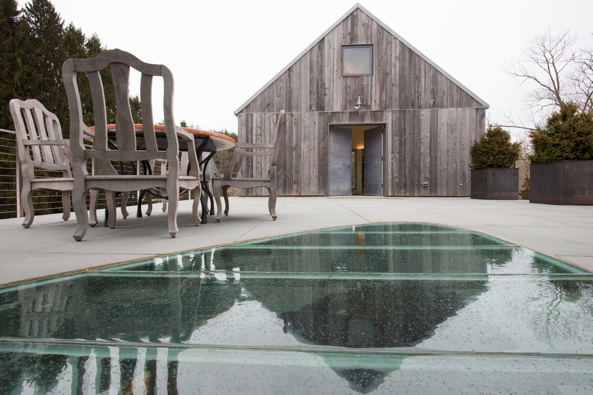 Private Residence NY Walkable Skylight Glass Floor