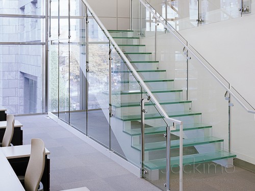 Bank of America - glass treads