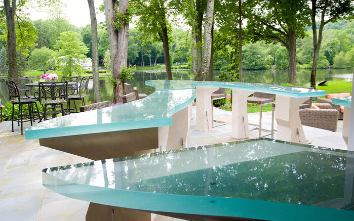 Jockimo Outdoor Glass Countertops