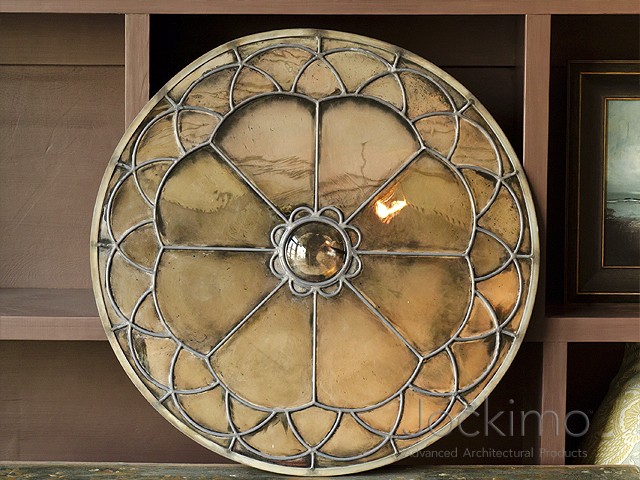 lotus framed antique mirror from Jockimo